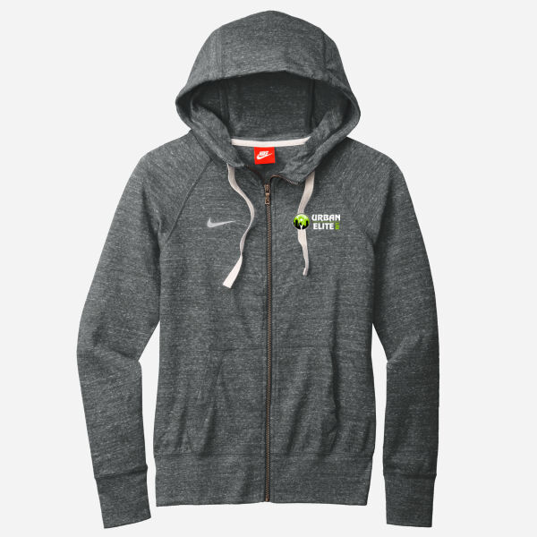 Nike Ladies Gym Vintage Full Zip Hoodie Thumbnail